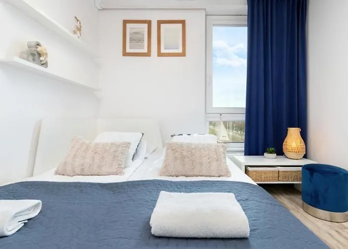 Apartament Wyjatkowy Z Antresola I Dwoma Sypialniami-500m Od Morza