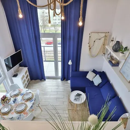 Apartment Wyjatkowy Z Antresola I Dwoma Sypialniami-500m Od Morza Gdansk
