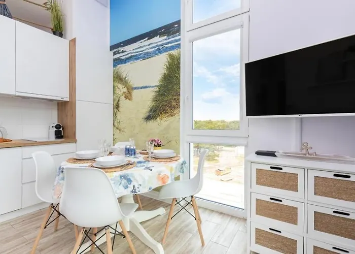 Wyjatkowy Z Antresola I Dwoma Sypialniami-500m Od Morza