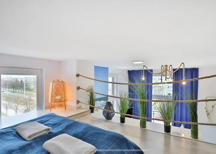 Apartment Wyjatkowy Z Antresola I Dwoma Sypialniami-500m Od Morza Gdansk